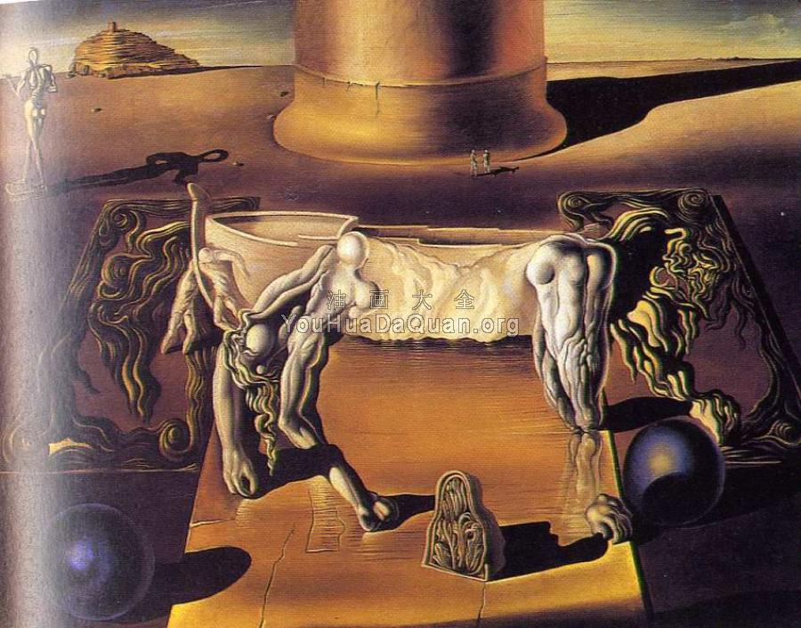 偏执狂女人和马 - 萨尔瓦多·达利